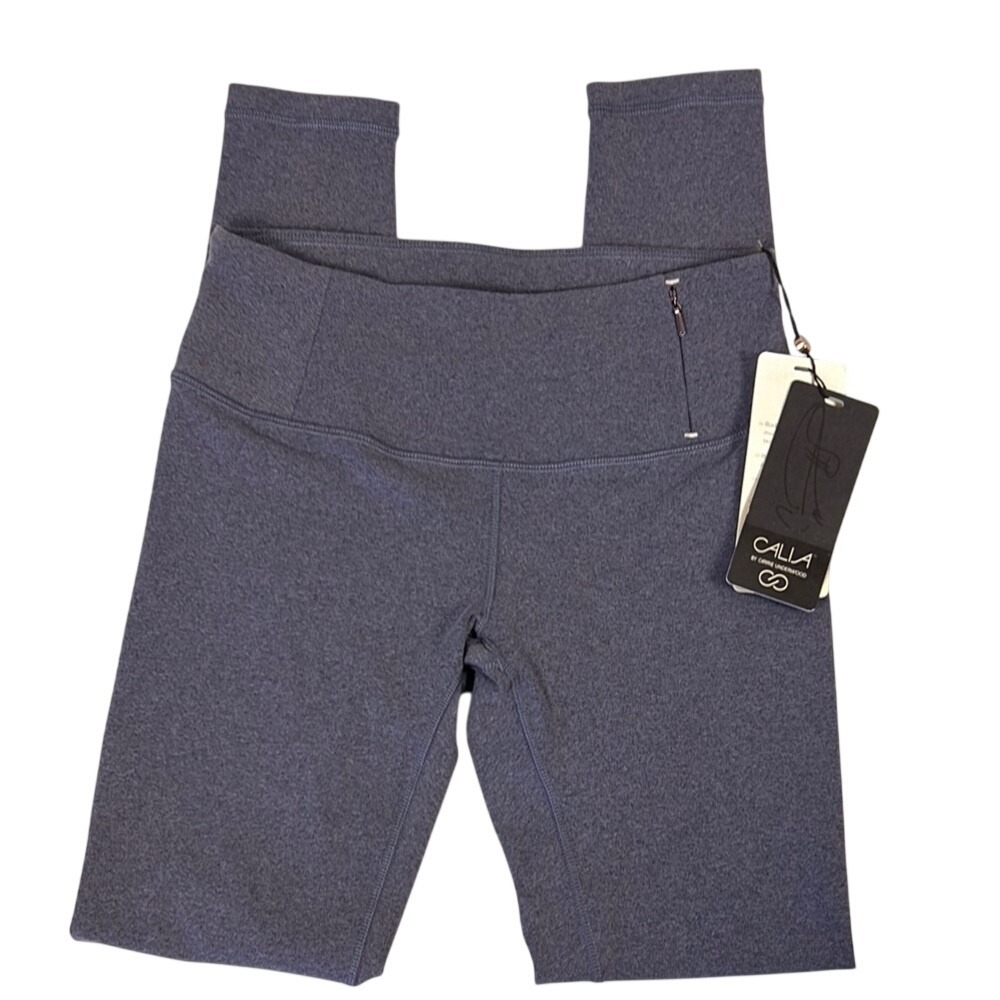 Calia by Carrie Underwood XSmall Essential Legging in Cadet Heather NWT‎